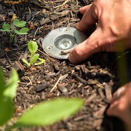 Landscape Lighting Installation in Wrentham MA